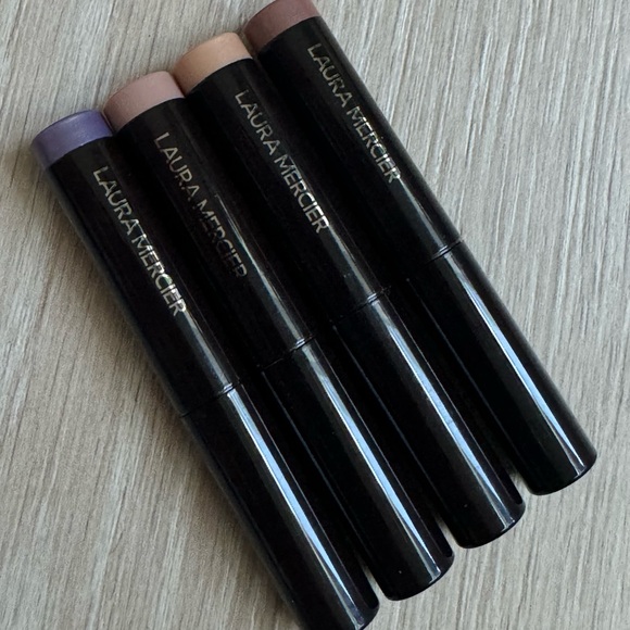 LAURA MERCIER Set of 4 Mini Caviar Stick Eye Color EyeShadow Stick Travel Size - Picture 1 of 6